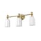 Z-Lite Orion 3 Light Vanity, 22in. W x 5.25in. L, Modern Gold 1102-3V-MGLD - alternate 7